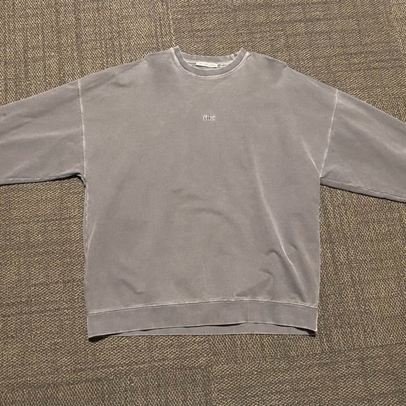 Eme. Oversized Crewneck City Grey, blue-grey. - Picture 1 of 2
